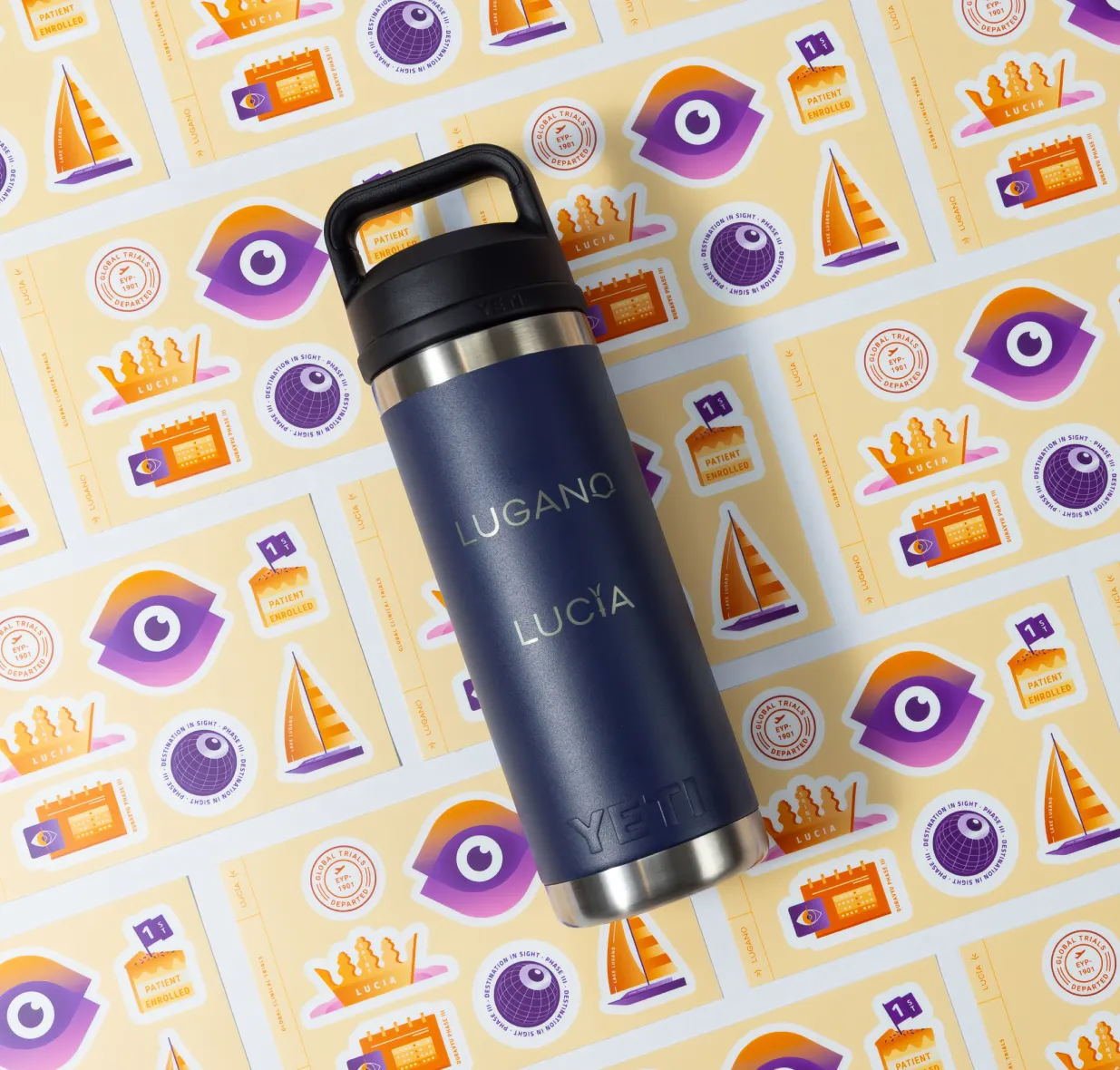 EyePoint Yeti Stickers